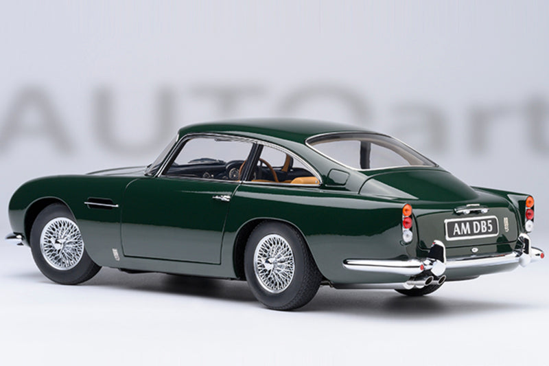 Aston Martin DB5 | 1:18 Scale Model Car by AUTOart | Rear Quarter