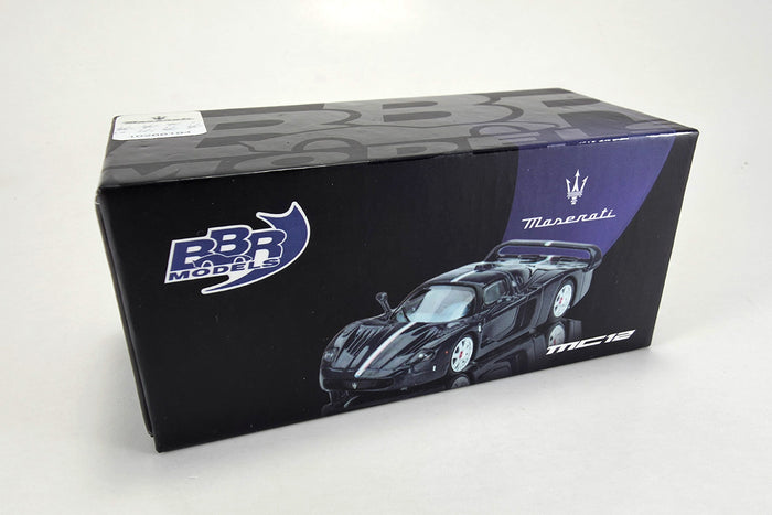 1:64 scale diecast Maserati MC12 Stradale by BBR | Outer Box