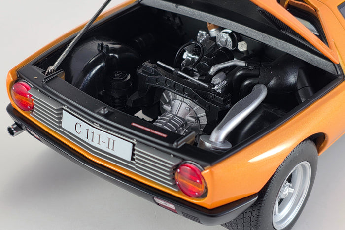 Mercedes-Benz C111/II | 1:18 Scale Diecast Model Car by Norev | Engine Detail