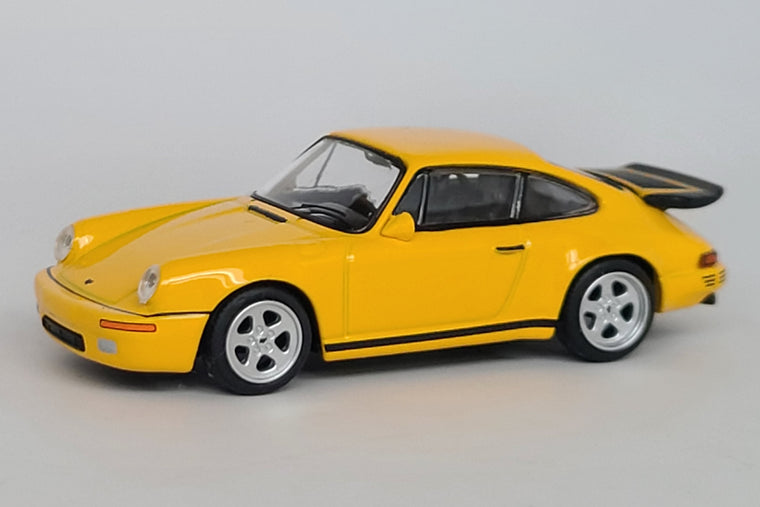 Ruf CTR Yellowbird (1987) - 1:64 Scale Diecast Model Car by Mini GT