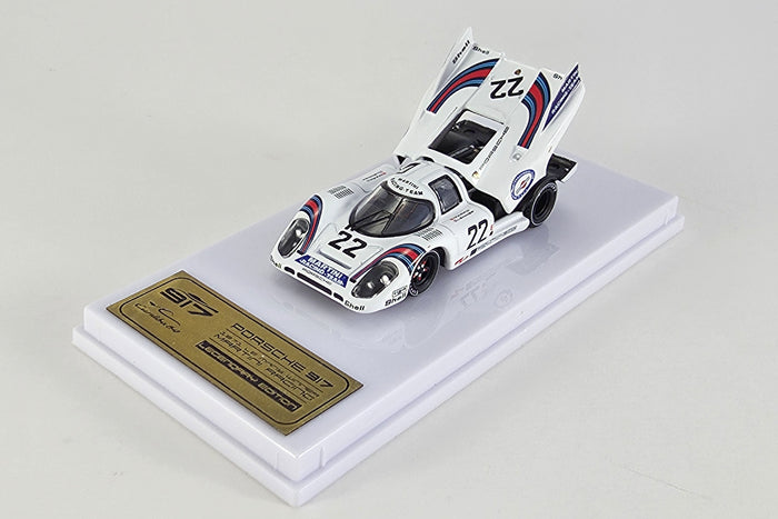 Porsche 917K (1971 Le Mans Winner) | 1:64 Scale Diecast Model Car by Curitiba (Tarmac Works) | Display Base