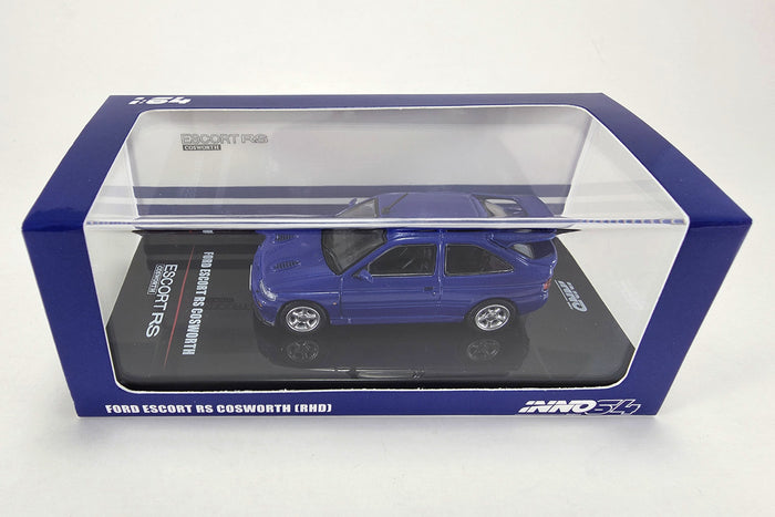 1:64 scale diecast Ford Escort RS Cosworth by INNO64 | Original packaging