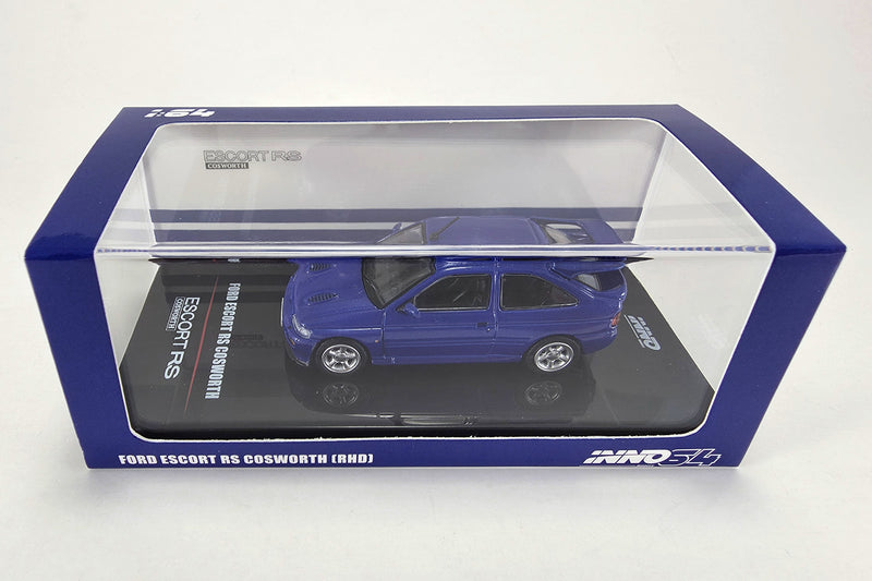 1:64 scale diecast Ford Escort RS Cosworth by INNO64 | Original packaging