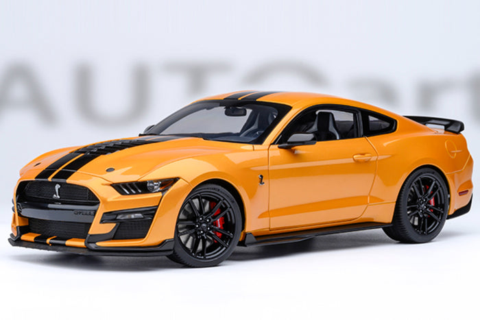 1:18 Scale Ford Mustang Shelby GT500 by AUTOart | Cyber Orange Variant