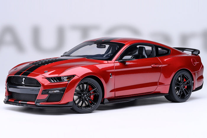 1:18 Scale Ford Mustang Shelby GT500 by AUTOart | Rapid Red Variant