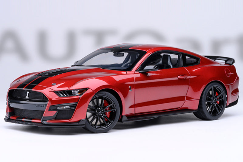 1:18 Scale Ford Mustang Shelby GT500 by AUTOart | Rapid Red Variant
