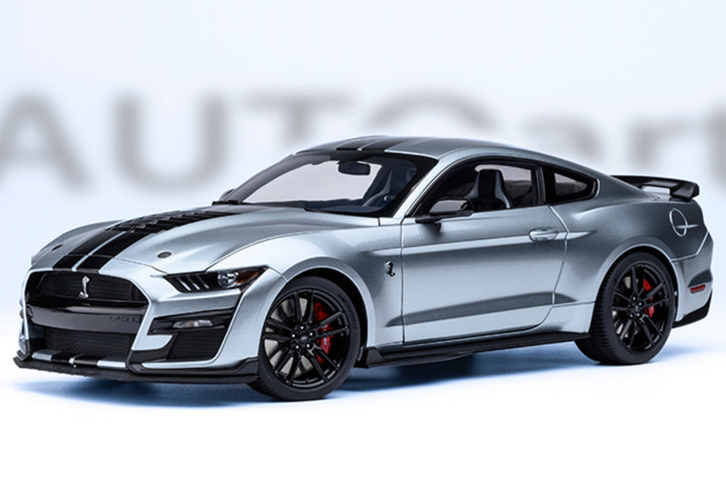 1:18 Scale Ford Mustang Shelby GT500 by AUTOart | Iconic Silver Variant