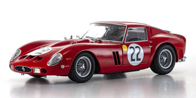 Ferrari 250 GTO | 1:18 Scale Diecast Model Car by Kyosho | 1962 Le Mans 3rd Place variant