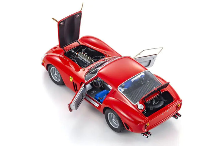Ferrari 250 GTO | 1:18 Scale Diecast Model Car by Kyosho | Opening Parts