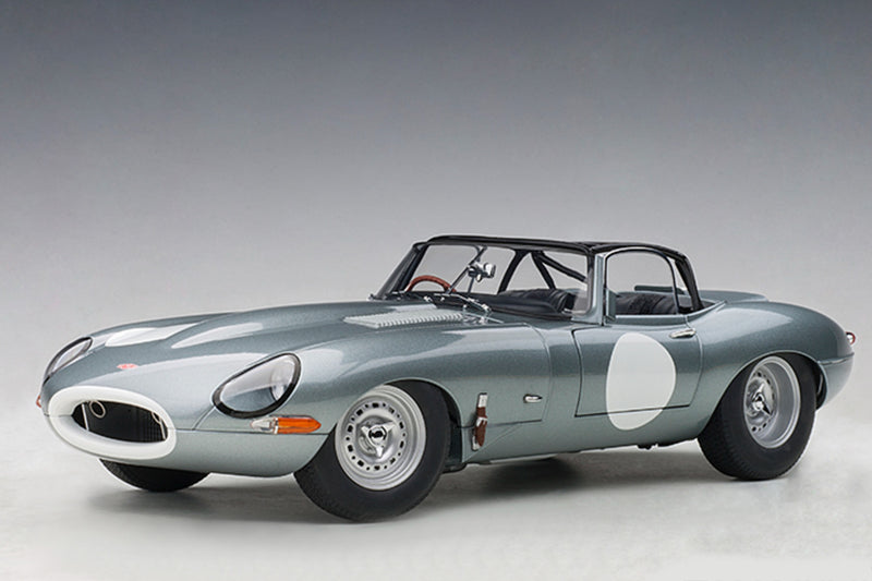 Jaguar E-Type Lightweight | 1:18 Scale Model Car by AUTOart | Silver Variant