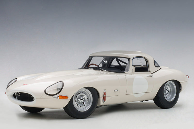 Jaguar E-Type Lightweight | 1:18 Scale Model Car by AUTOart | White Variant