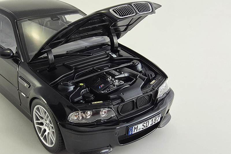 BMW M3 CSL (E46) | 1:18 Scale Diecast Model Car by Norev | Engine Detail