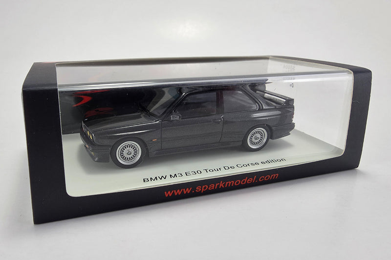 1:43-scale BMW M3 Tour de Corse (E30) by Spark Models | Factory Original Packaging