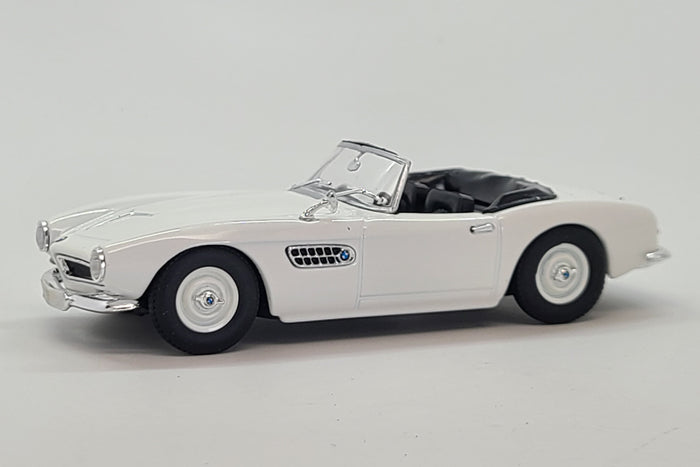 BMW 507 | 1:43 Scale Model Car by Maxichamps | White Front