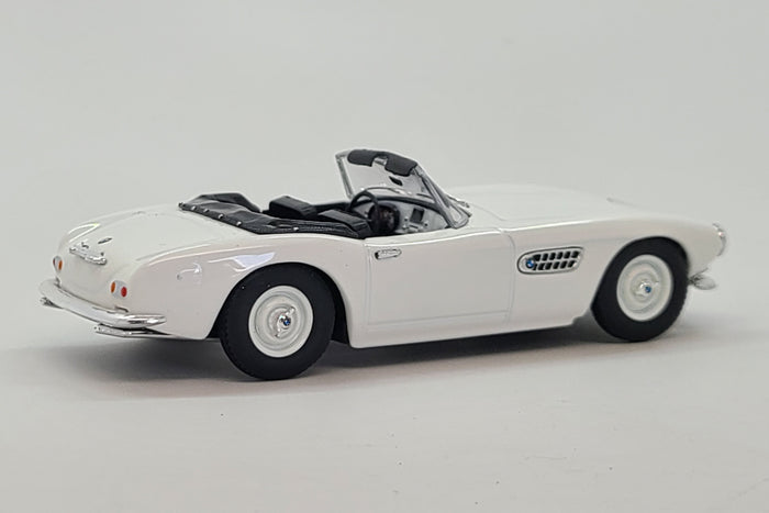 BMW 507 | 1:43 Scale Model Car by Maxichamps | White Rear
