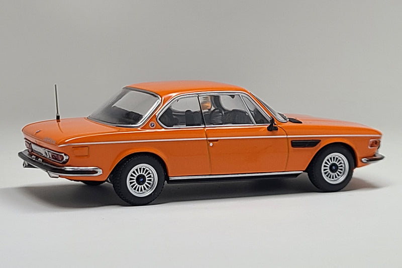 BMW 3.0 CS (E9) | 1:43 Scale Diecast Model Car by Minichamps | Rear Quarter