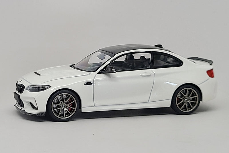 BMW M2 CS (2020) | 1:43 Scale Diecast Model Car by Minichamps | Front Quarter