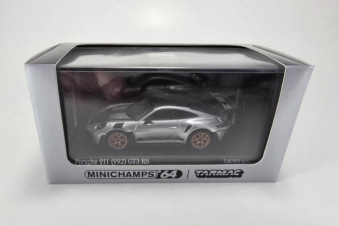 1:64 scale diecast Porsche 911 GT3 RS (992) by Minichamps | Original Packaging