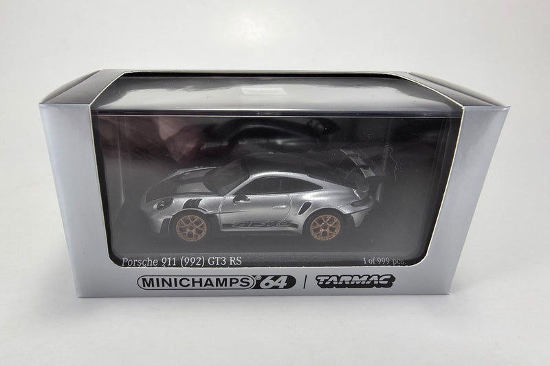 1:64 scale diecast Porsche 911 GT3 RS (992) by Minichamps | Original Packaging