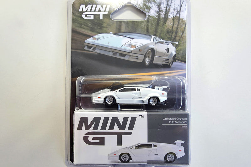 1:64 Scale Lamborghini Countach 25th Anniversary by Mini GT | Original Packaging