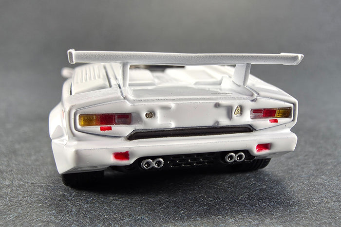 1:64 Scale Lamborghini Countach 25th Anniversary by Mini GT | Rear Detail