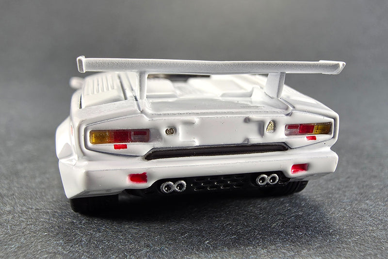 1:64 Scale Lamborghini Countach 25th Anniversary by Mini GT | Rear Detail