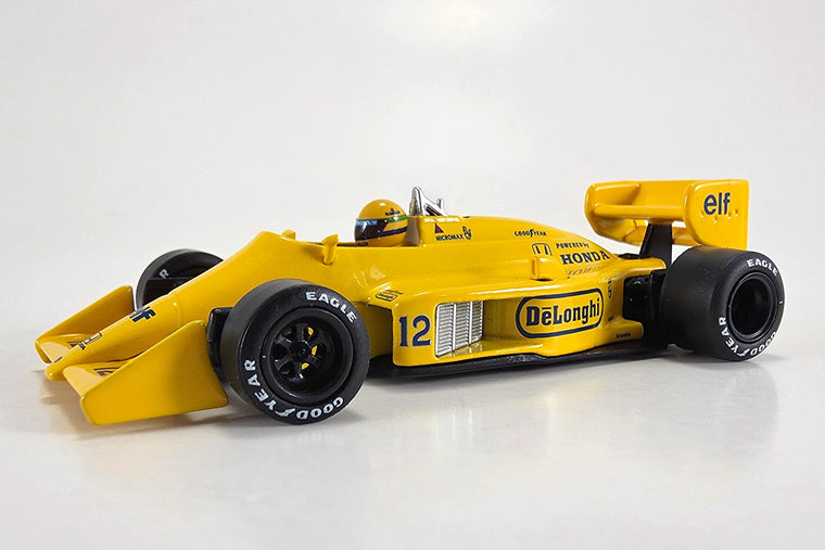 Lotus 99T Honda (1987 Monaco Grand Prix Winner) - 1:64 Scale Diecast Model Car by Mini GT