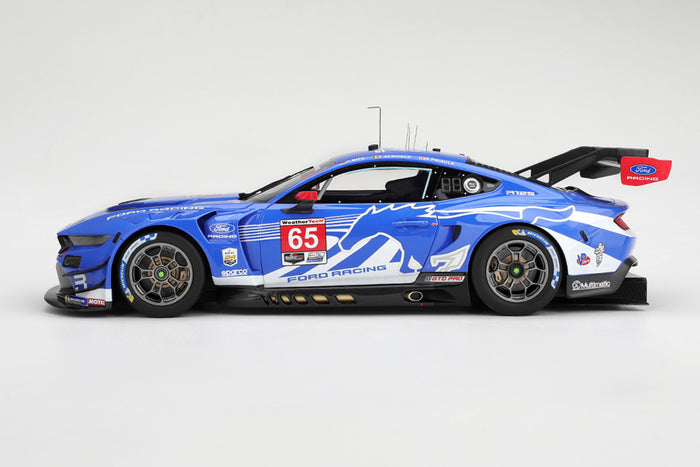 1:18 scale model Ford Mustang GT3 (2026 Daytona 24 Hours #65) by TopSpeed | Side View