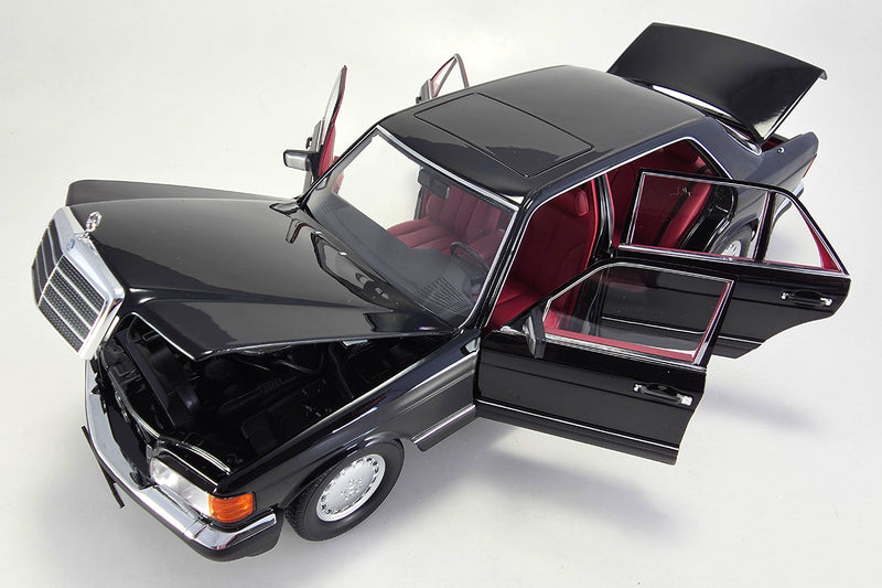 1:18 Scale Model Mercedes-Benz 560SEL (W126) by Norev | Opening Parts