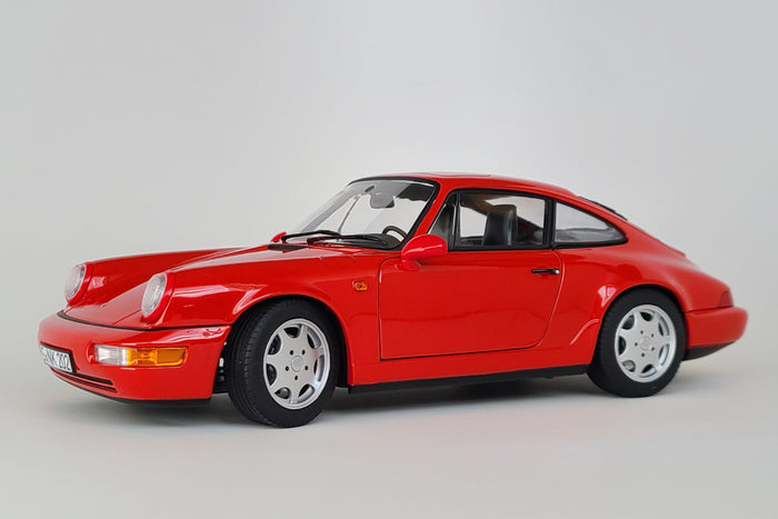 Porsche 911 Carrera 2 (964) | 1:18 Scale Diecast Model Car by Norev | Front Quarter