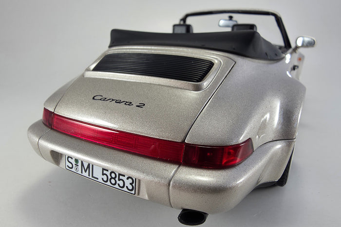 1:18 Scale Model Porsche 911 Turbo-Look Cabriolet (964) by Norev | Rear Detail
