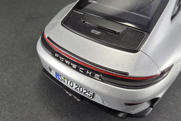 1:18 scale diecast Porsche 911 GT3 Touring (992) by Norev | Rear Detail
