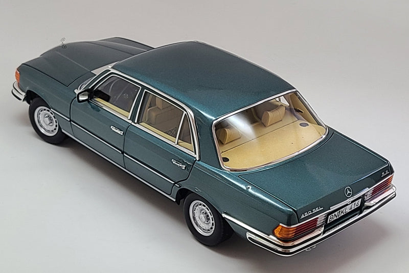 Mercedes-Benz 450SEL 6.9 | 1:18 Scale Diecast Model Car by Norev | Overhead
