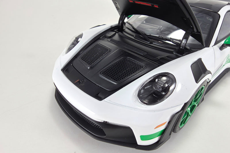 1:18 Scale Model Porsche 911 GT3 RS Tribute to Carrera RS by Norev | Front Trunk Detail