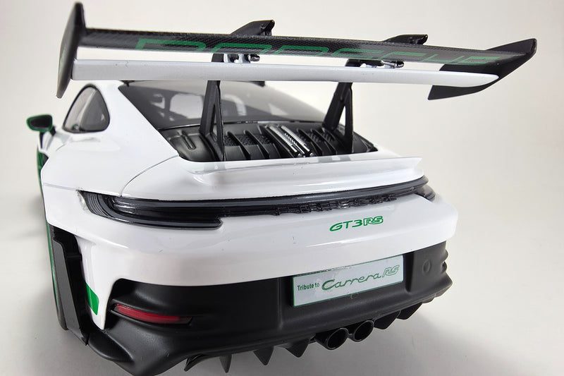 1:18 Scale Model Porsche 911 GT3 RS Tribute to Carrera RS by Norev | Rear Detail