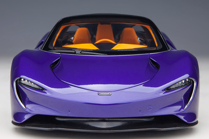 1:18 McLaren Speedtail Scale Model by AUTOart | Lantana Purple | Front View