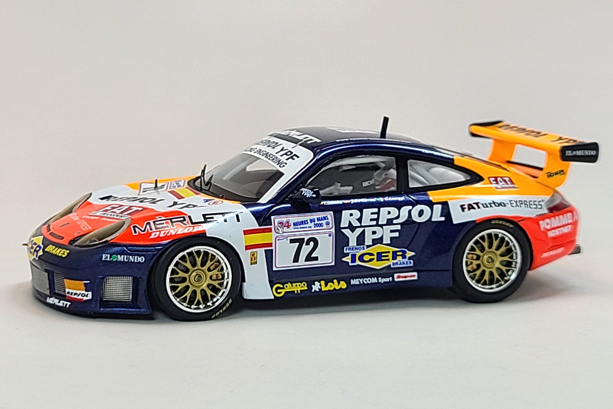 Porsche 996 GT3-R Aspen Knolls Le Mans 2000 Lewis/Wagner