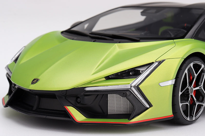 1:18 scale model Lamborghini Revuelto by TopSpeed | Front Detail