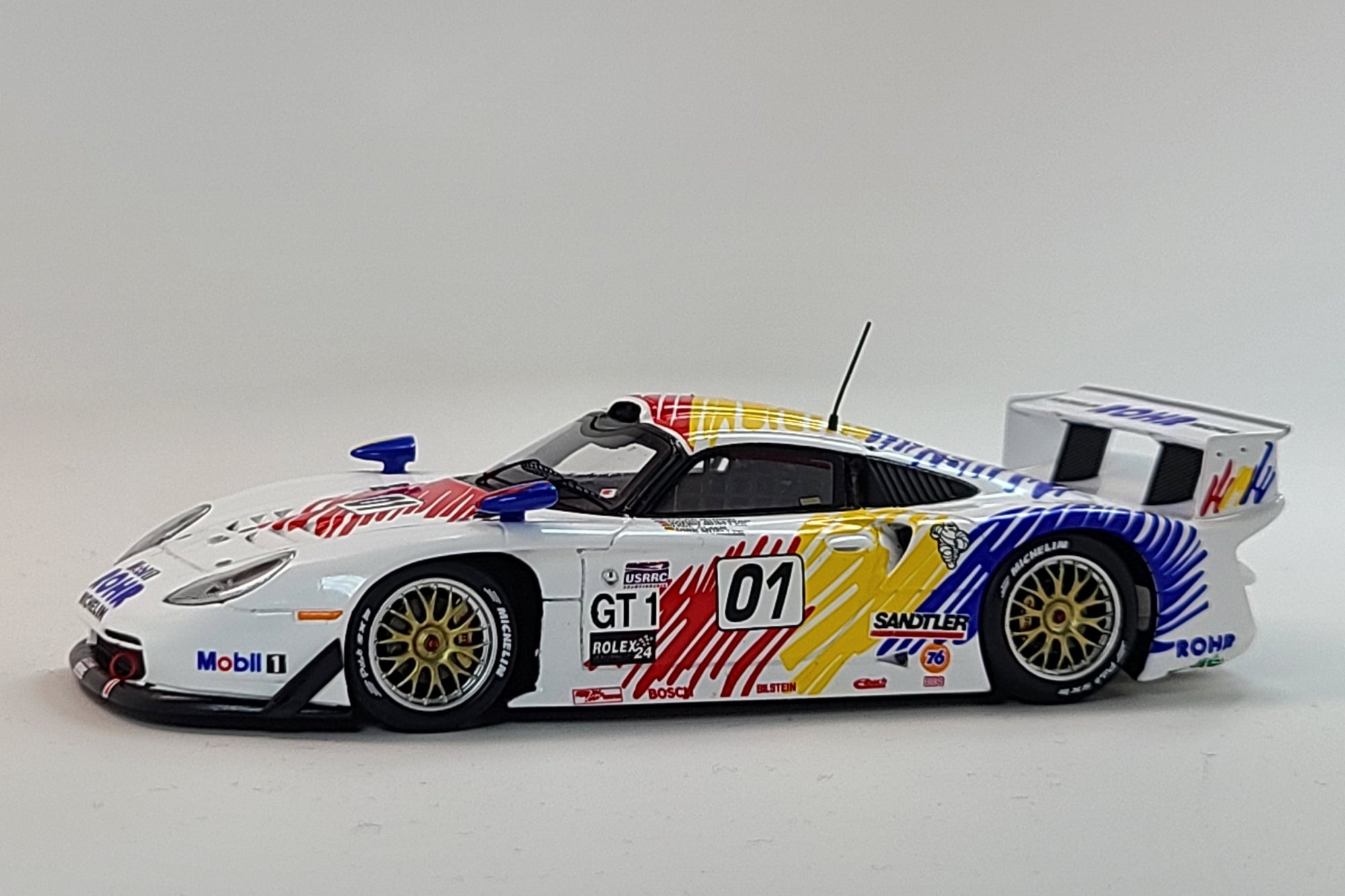 Modellauto Porsche 911 GT1 1998 von Maisto 1/18 (Neu (gemäss Modellauto Porsche 911 GT1 1998 von Maisto 1/18 (Neu (gemäss