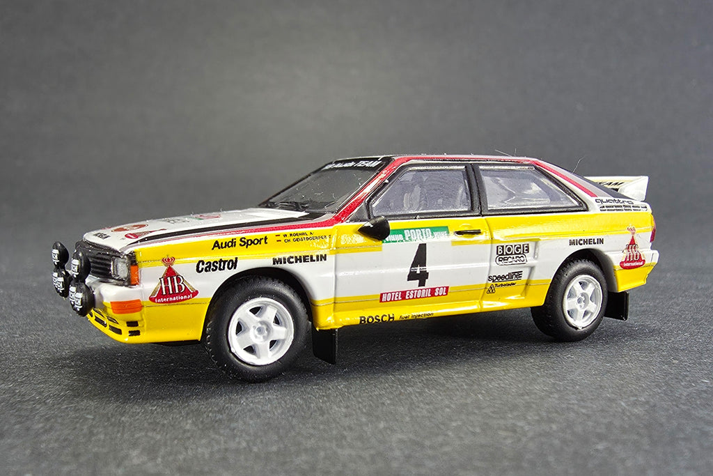 Audi Quattro A2 (1984 Rally Portugal Winner) - 1:64 Scale Diecast Model Car by Schuco