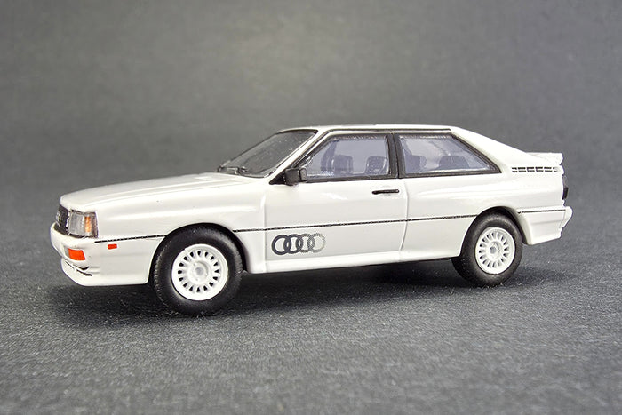 1:64 Scale Model Audi Quattro Turbo Coupe by Schuco | Front Quarter