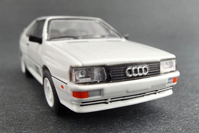 1:64 Scale Model Audi Quattro Turbo Coupe by Schuco | Front Detail