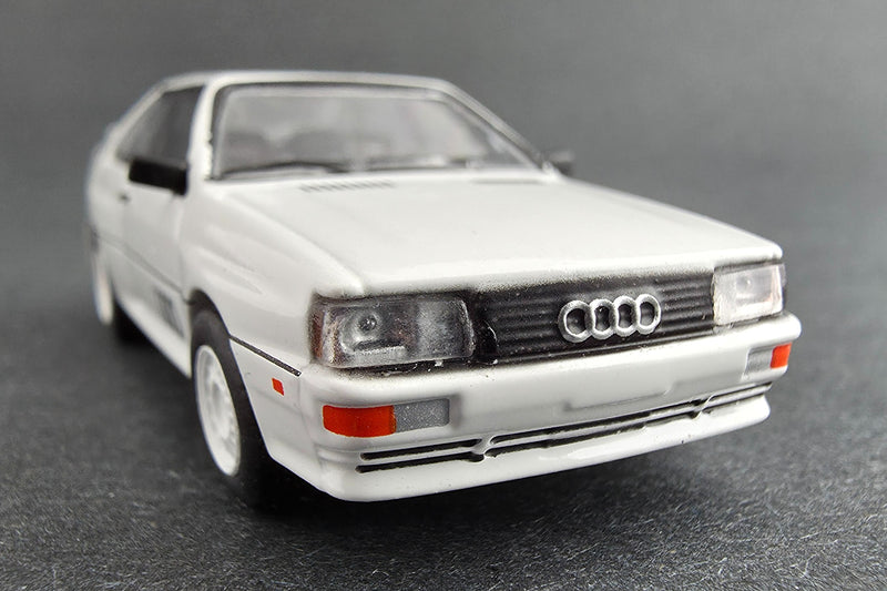 1:64 Scale Model Audi Quattro Turbo Coupe by Schuco | Front Detail