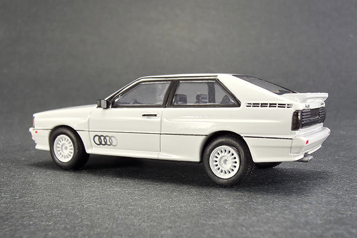1:64 Scale Model Audi Quattro Turbo Coupe by Schuco | Rear Quarter