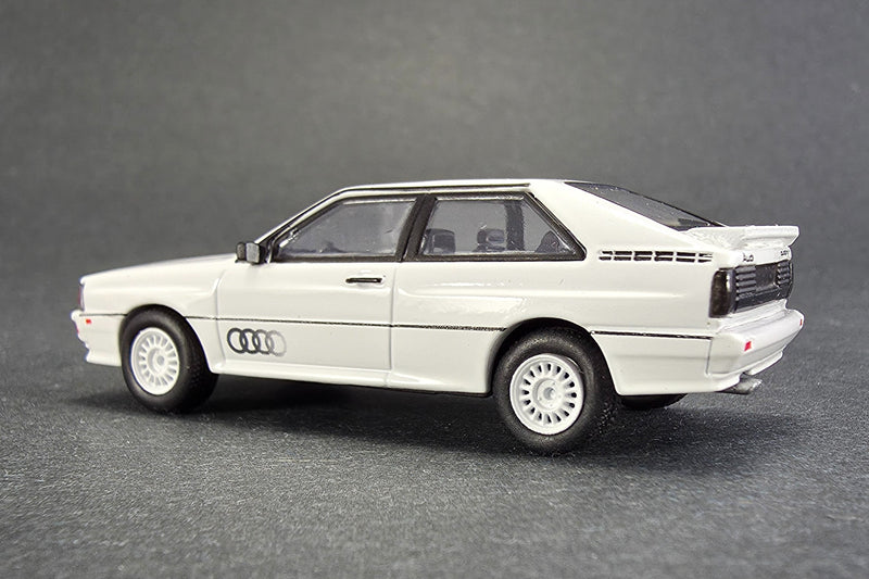 1:64 Scale Model Audi Quattro Turbo Coupe by Schuco | Rear Quarter