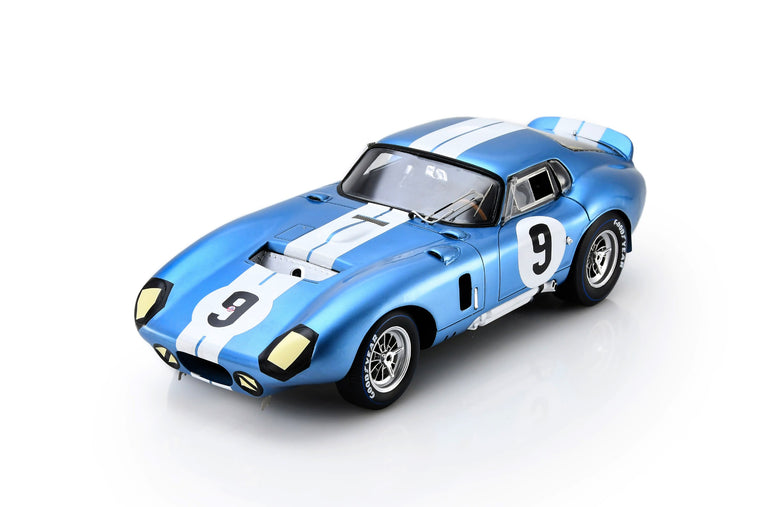 Shelby Cobra Daytona Coupe (1965 Le Mans #9) - 1:18 Scale Model Car by Spark