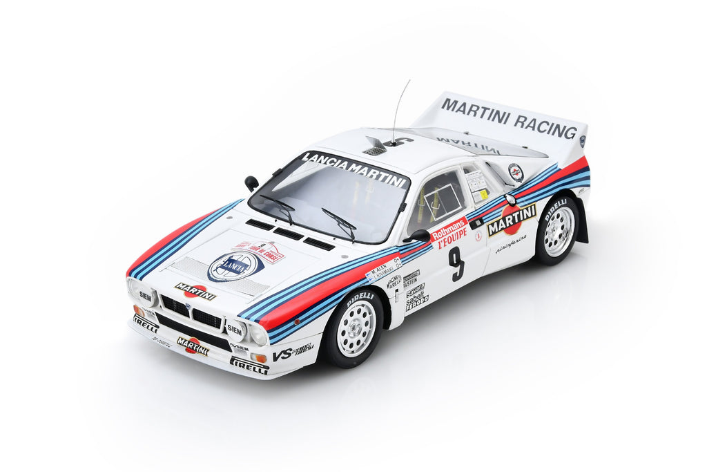 Lancia 037 Rally (1983 Tour de Corse Winner) - 1:18 Scale Model Car by Spark