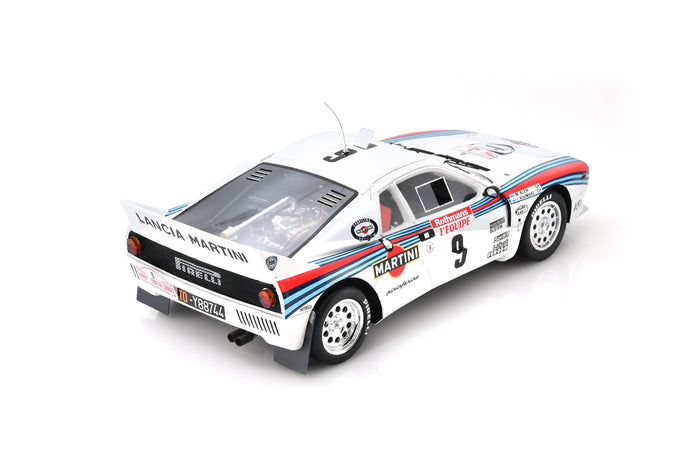 1:18-scale Lancia 037 Rally (1983 Tour de Corse Winner) by Spark | Rear Quarter