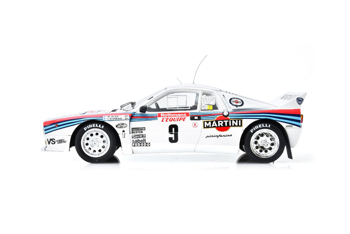 1:18-scale Lancia 037 Rally (1983 Tour de Corse Winner) by Spark | Side view
