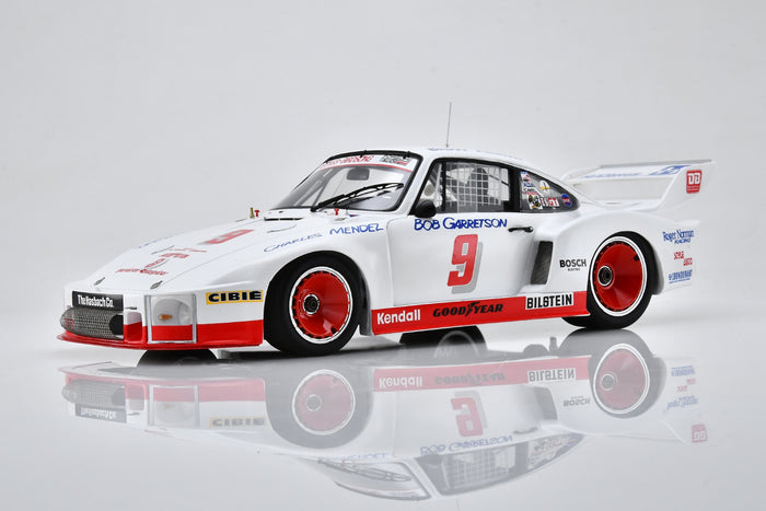 1:18 scale Porsche 935 (1978 Sebring 12 Hours Winner) by Spark | Left Front Quarter view